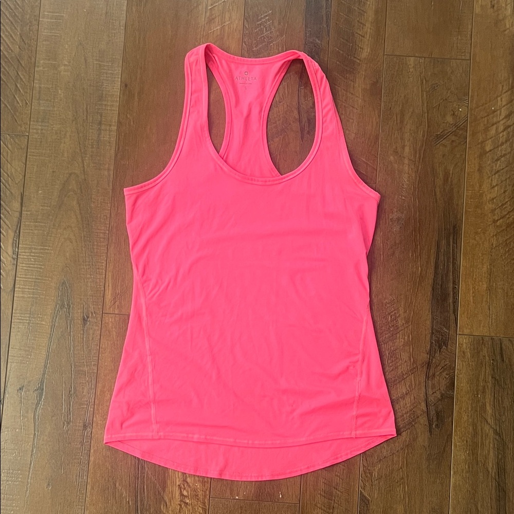 Athleta Bright Pink Tank Top